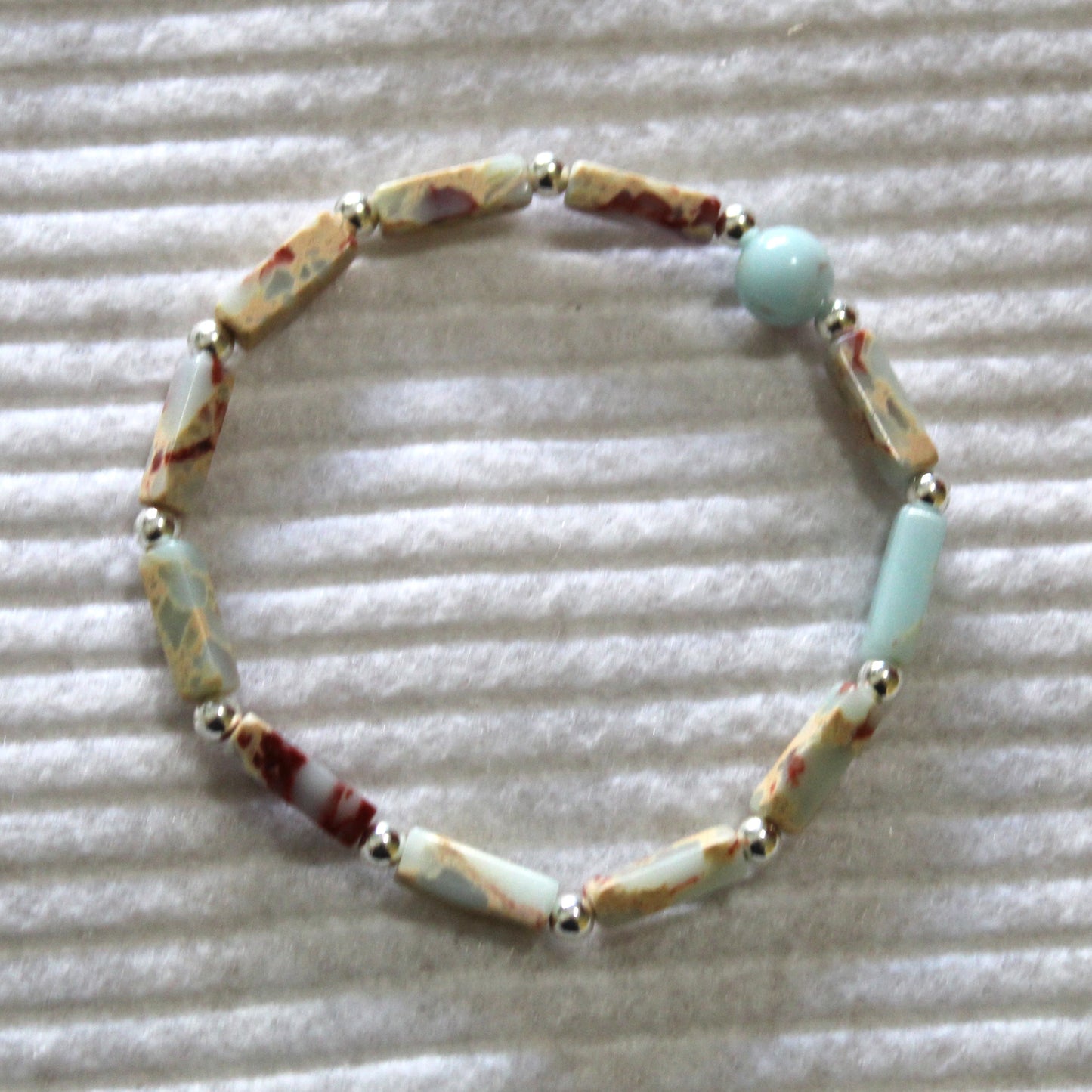 Minimalist Gemstone Stretch Bracelet - Natural Healing Gemstones