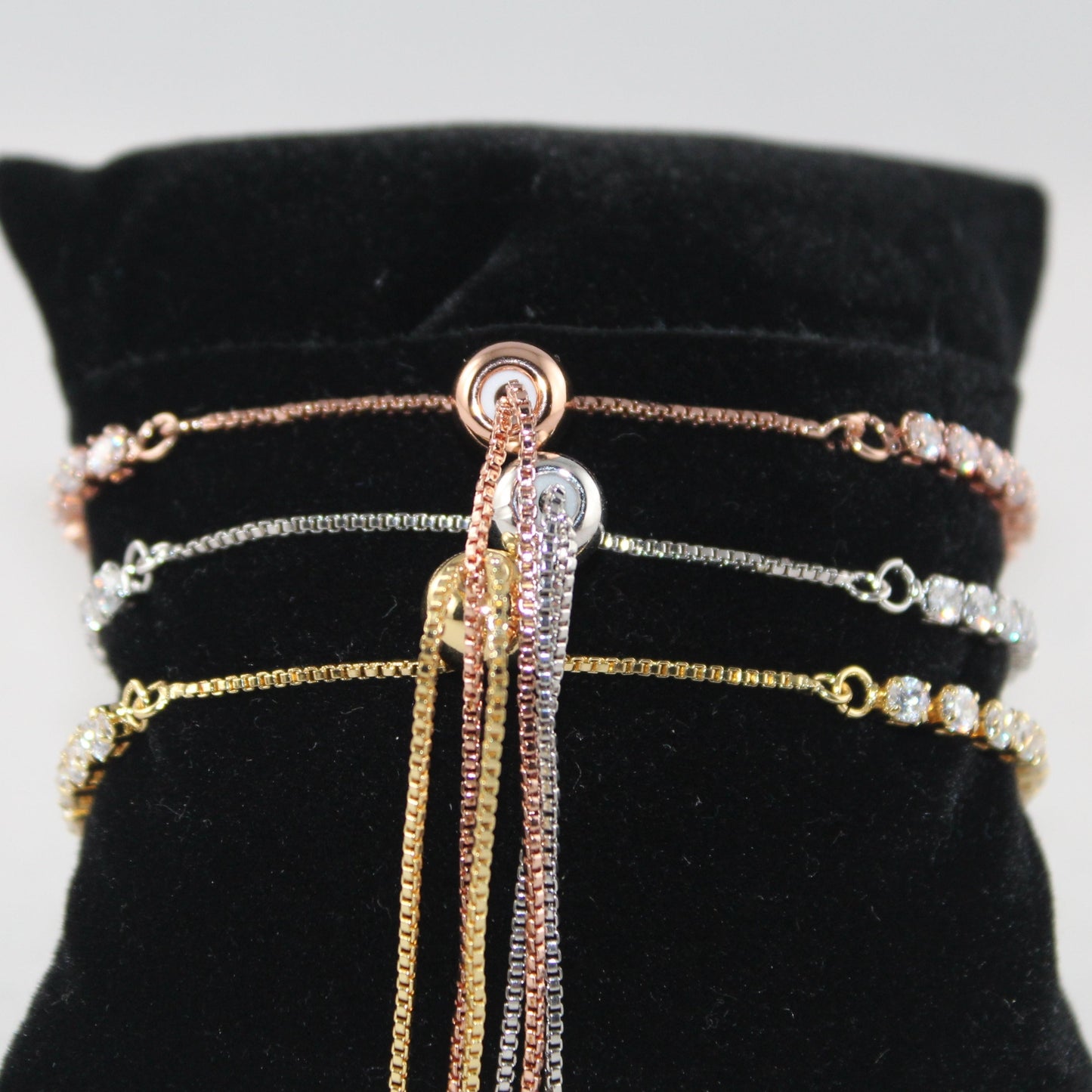 CZ Tennis Bracelet - Silver
