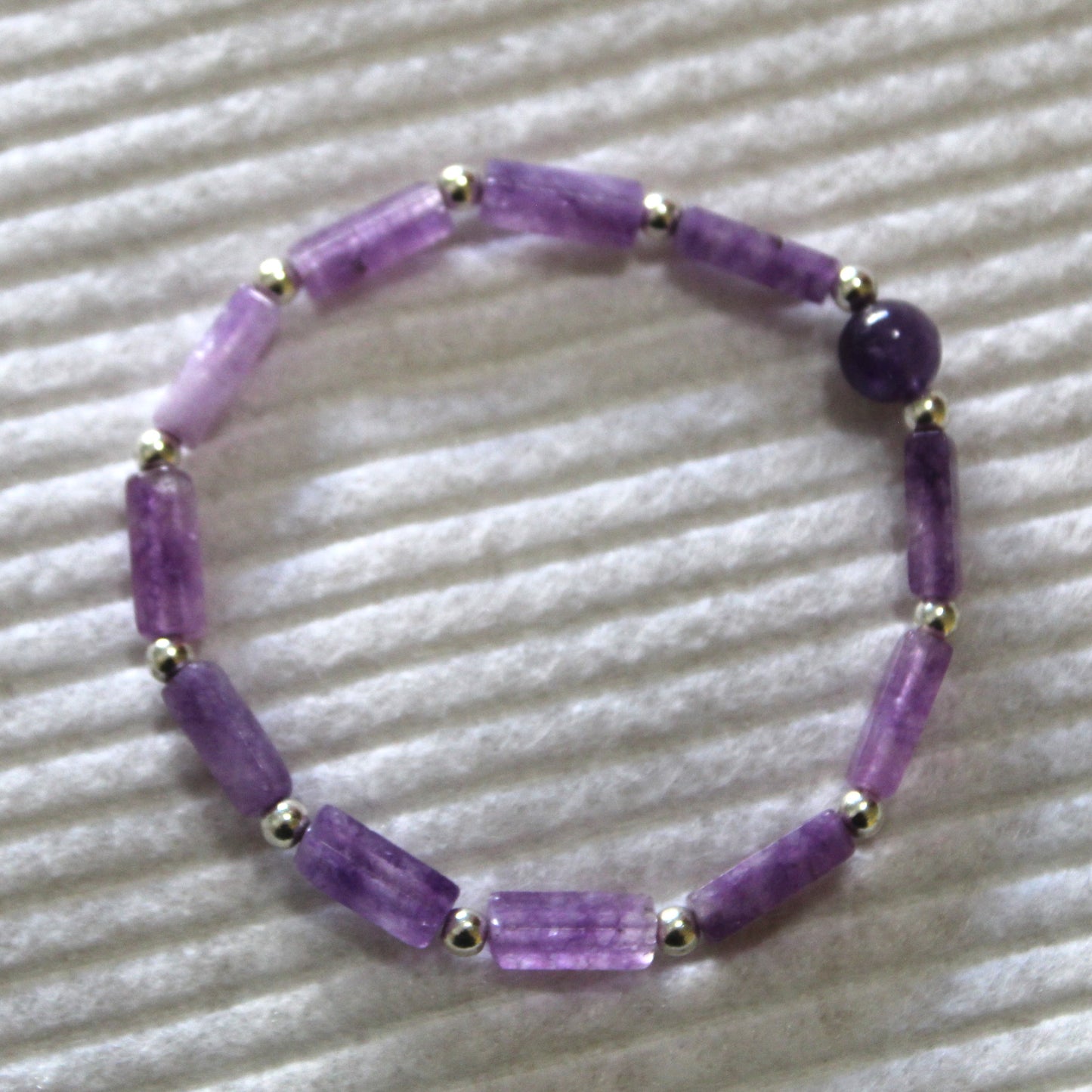 Minimalist Gemstone Stretch Bracelet - Natural Healing Gemstones