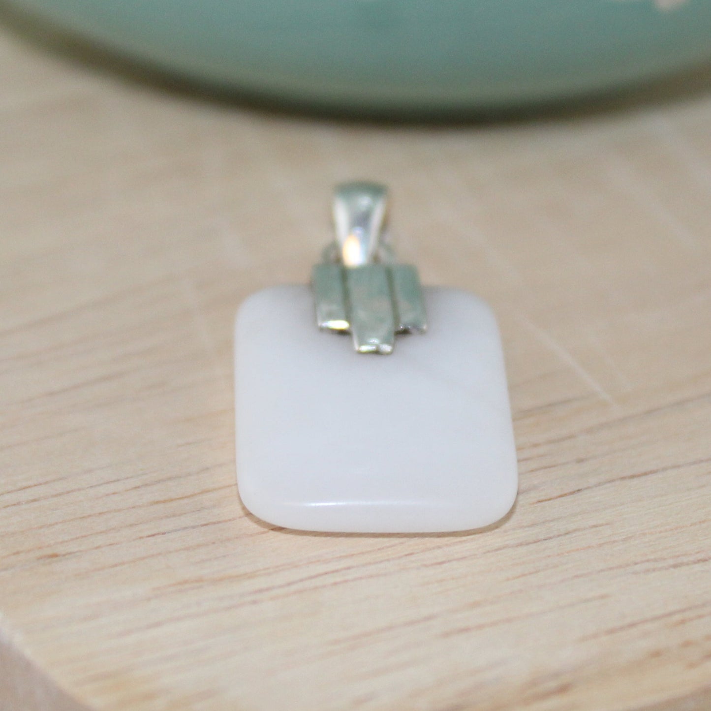 Moonlight Whisper – Dainty Opal Pendant in Sterling Silver